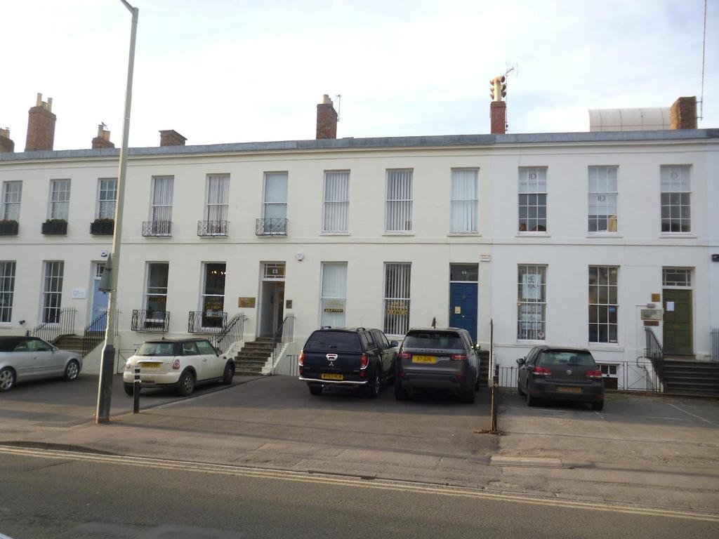 The Regency-style 23-25 Rodney Road terrace where Davis Gregory Solicitors has practised since 1977.